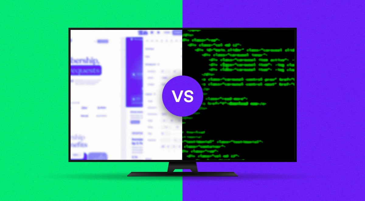 Web builders vs custom sites