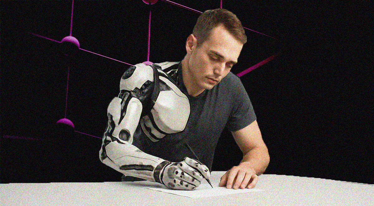 half human half robot