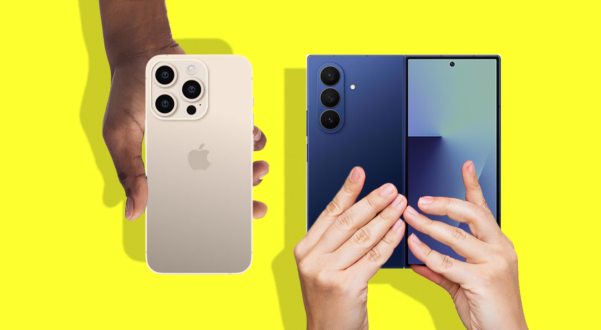 iPhone 16 Pro vs Samsung Galaxy Z Fold 7
