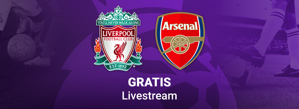 Team Logos for Liverpool vs. Arsenal Premier League Game