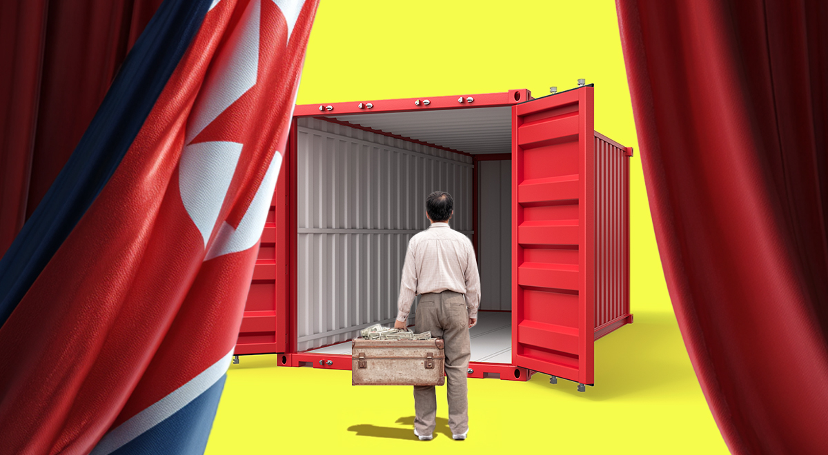Man smuggling weapons on behalf of North Korea; North Korean arms smuggling