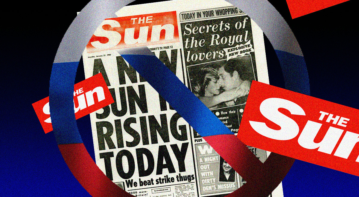Russian bans The Sun