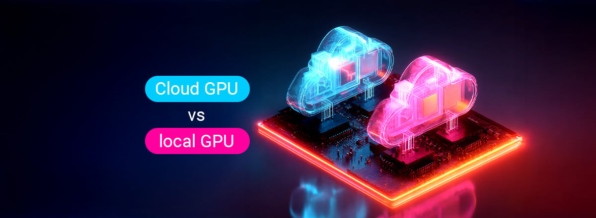 gpu hosting vs local