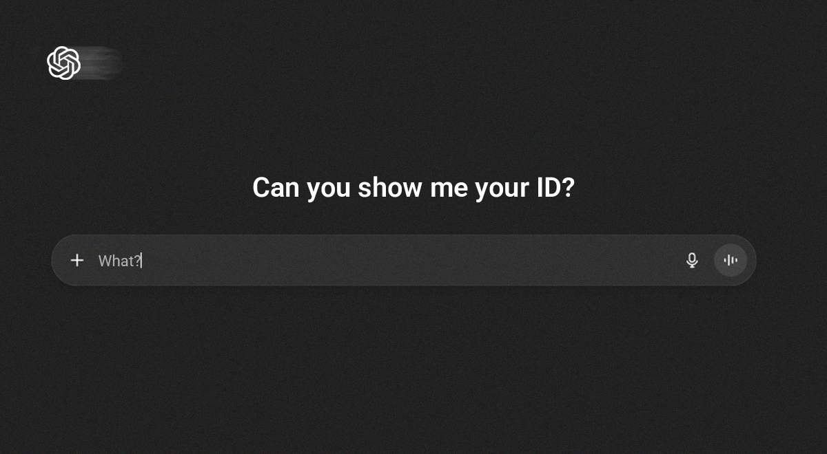 ChatGPT ID verification