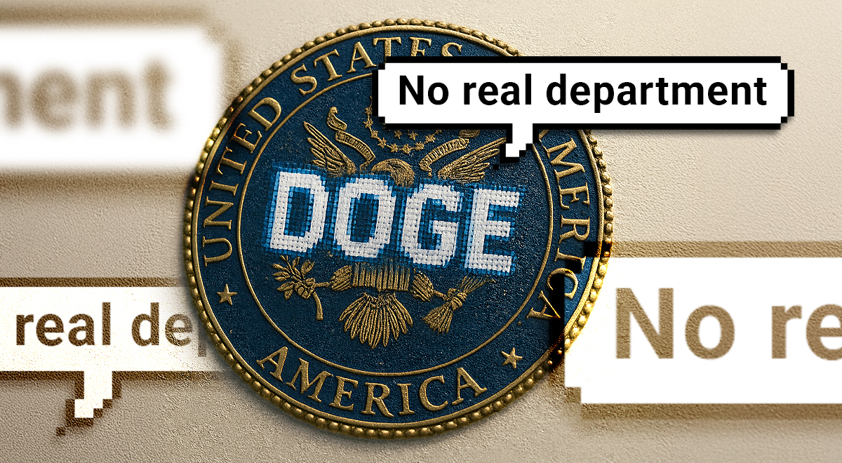 Google AI Overview says that DOGE is no real department, fictional