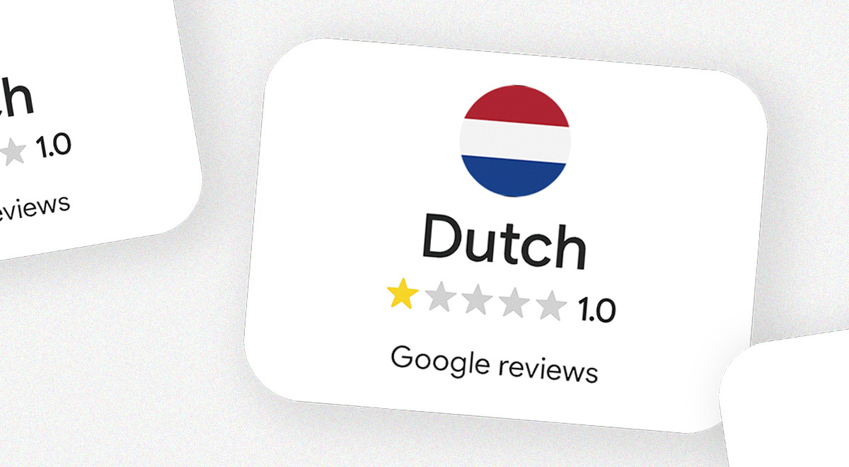dutch flag google reviews 1 star