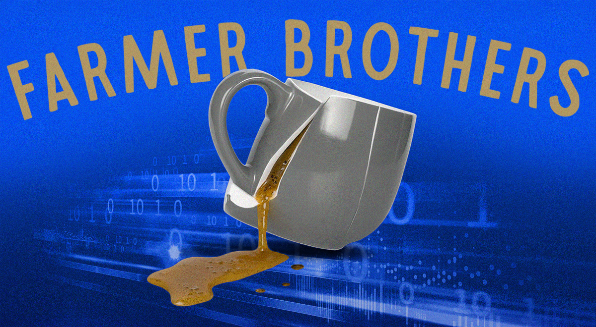 Farmer Brothers coffee mug leaking data