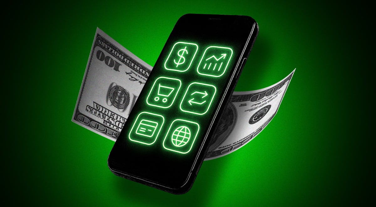 iPhone financial app