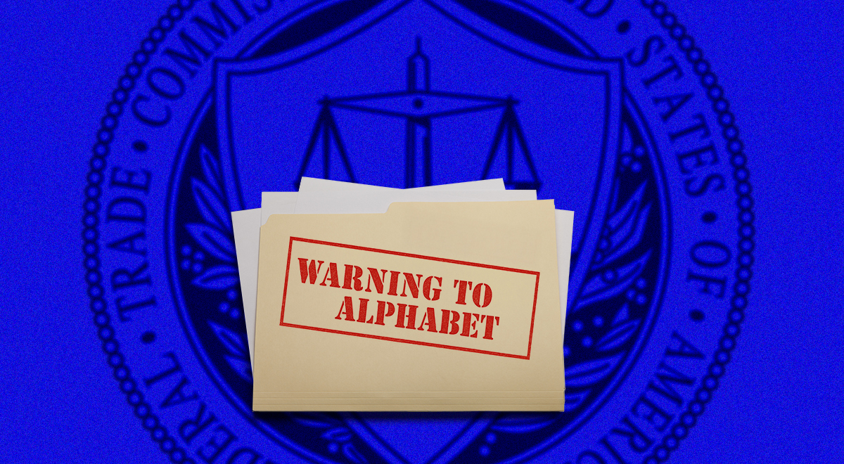 ftc logo warning folder alphabet google