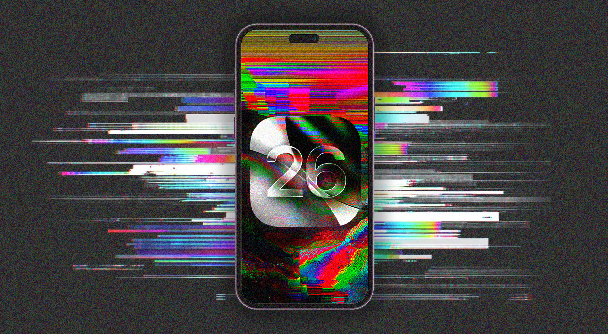 iPhone glitching with iOS 26