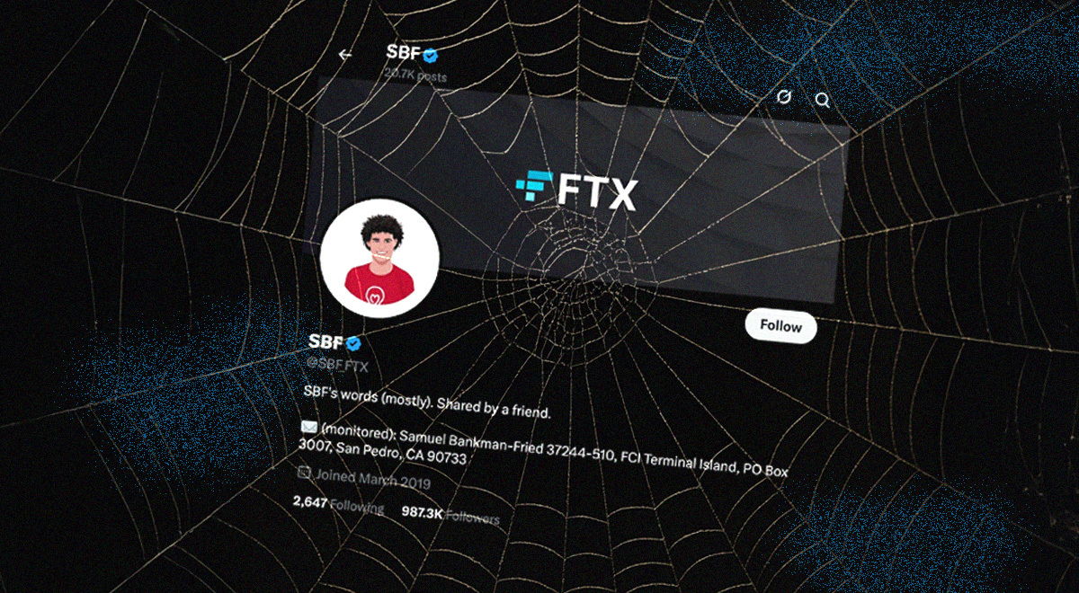spider web  sbf x account