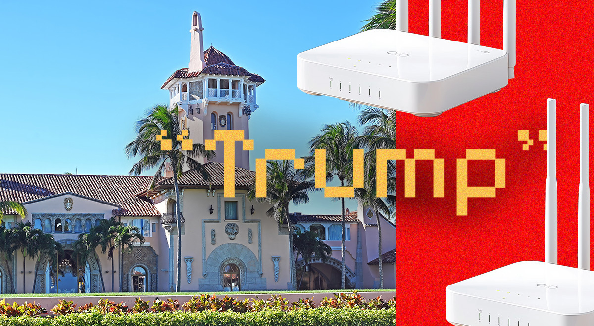 Trump WiFi router