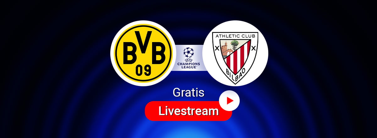 Dortmund vs Athletic Bilbao Team Logos, Champions League