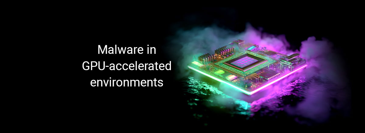 Malware in GPU accelerated environments