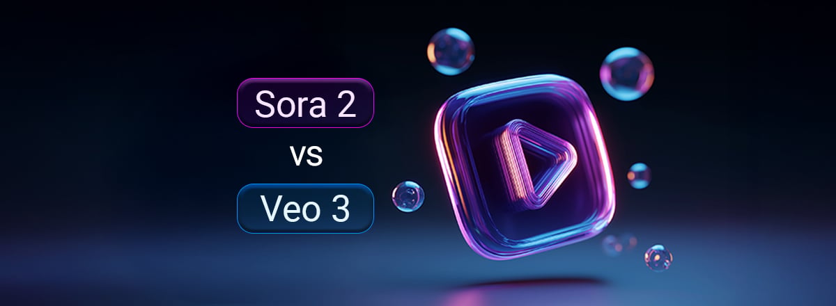 Sora 2 vs Veo 3 banner