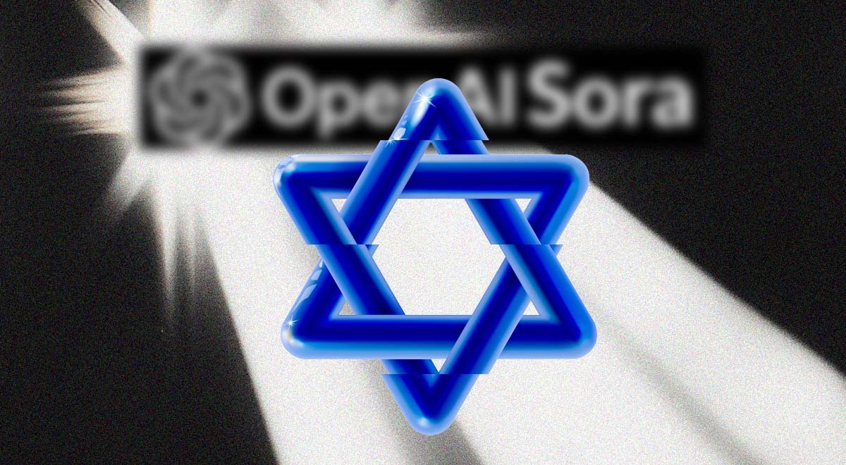 A David's star and Sora's logo