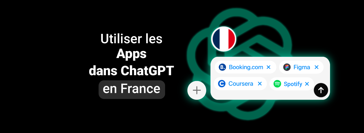 How to access Apps in ChatGPT from france