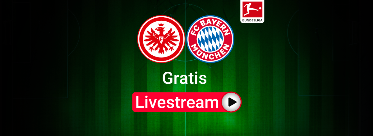 Frankfurt vs. FC Bayern München Team Logos Bundesliga 2025/2026 Livestream
