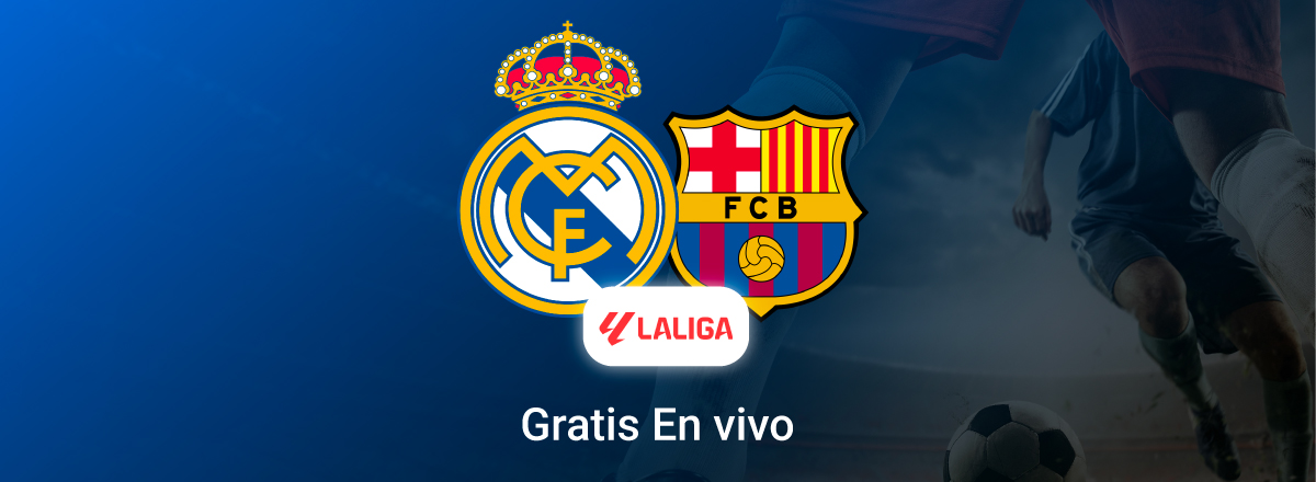 Watch Real vs Barcelona for free