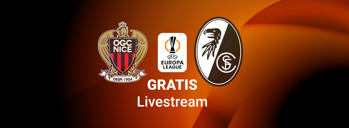 Nizza vs. Freiburg, Team Logos, Europa League