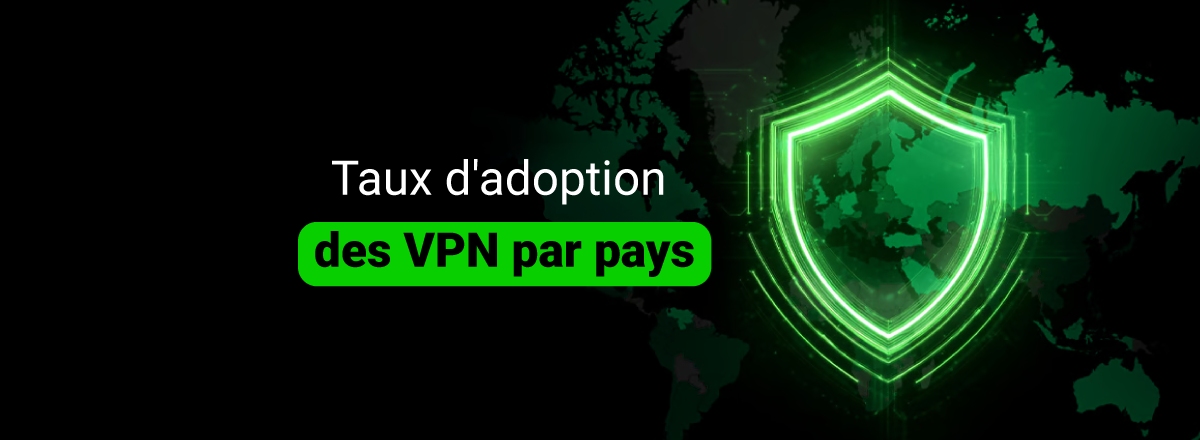 Taux d'adoption des VPN dans le monde
