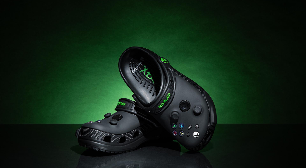 Crocs Xbox controller shoe