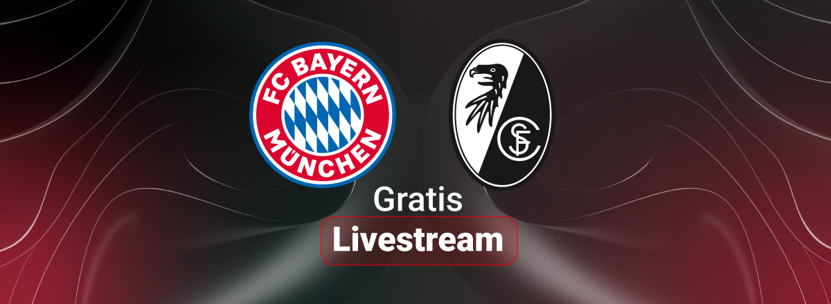 FC Bayern vs. SC Freiburg, Team Logos, Bundesliga Stream