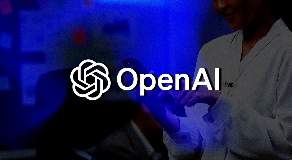 openai-logo-woman-holding-phone