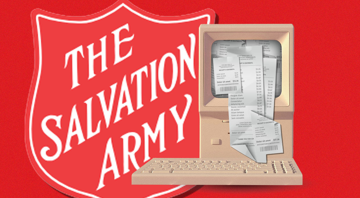 salvation army leaking data