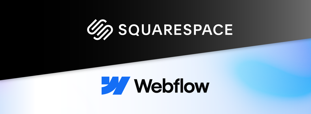 Squarespace vs Webflow