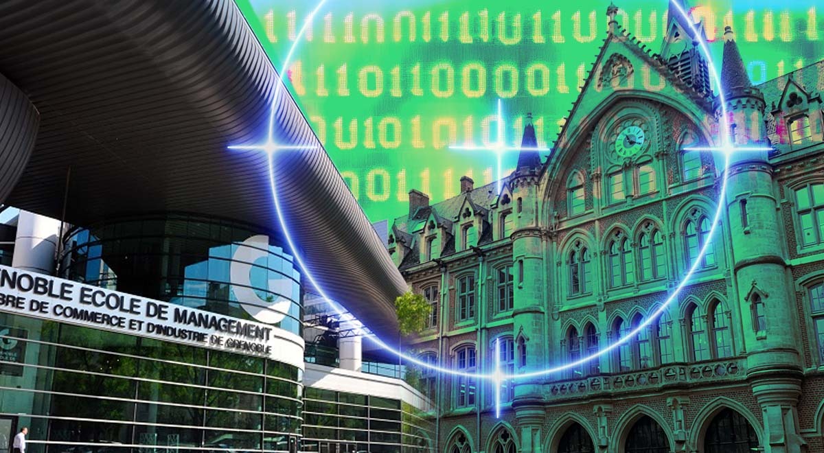 university of lille and grenoble ecole de management cyberattack