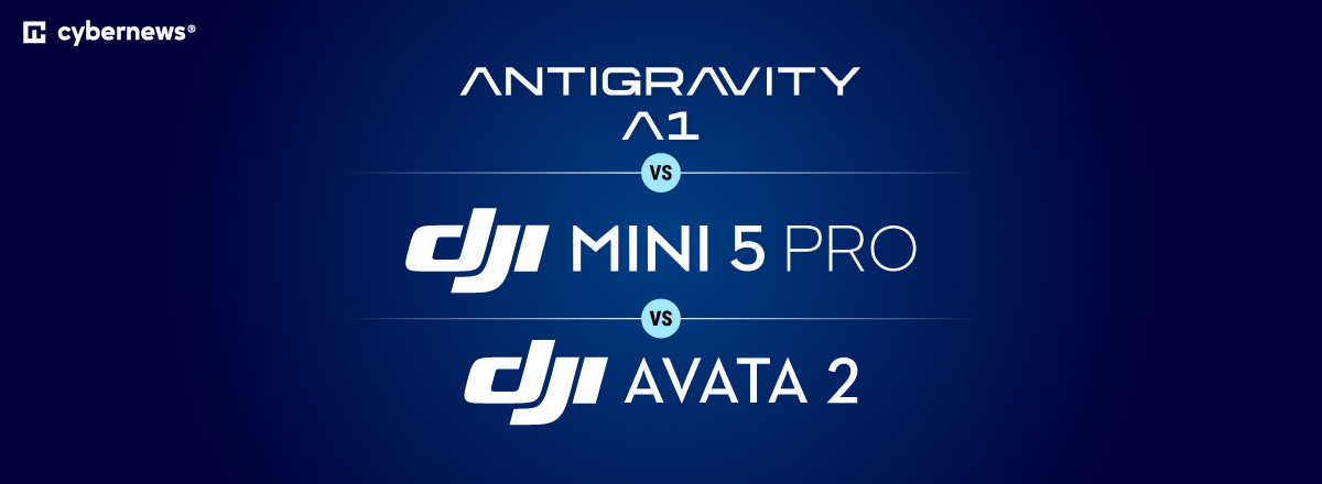 Antigravity A1 vs DJI Mini 5 Pro vs DJI Avata 2