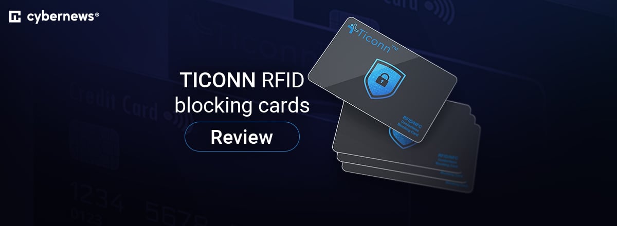 TICONN RFID blocking cards review