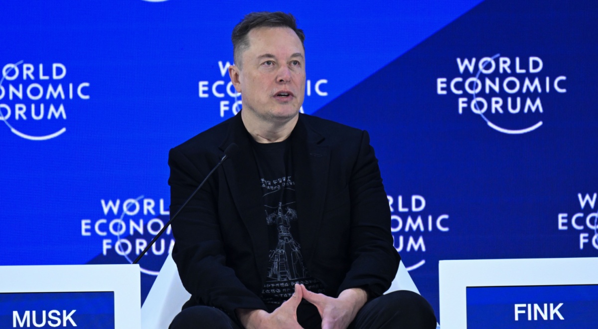 Elon Musk Davos 2026