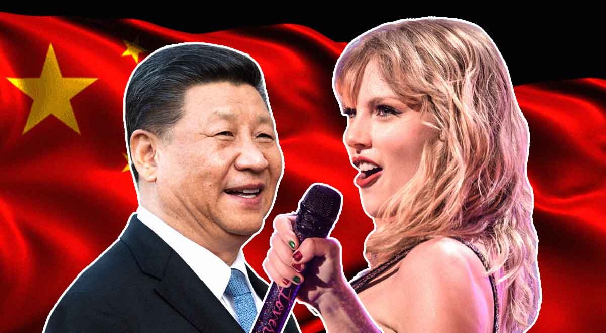 Taylor Swift hanging with Xi Jinping