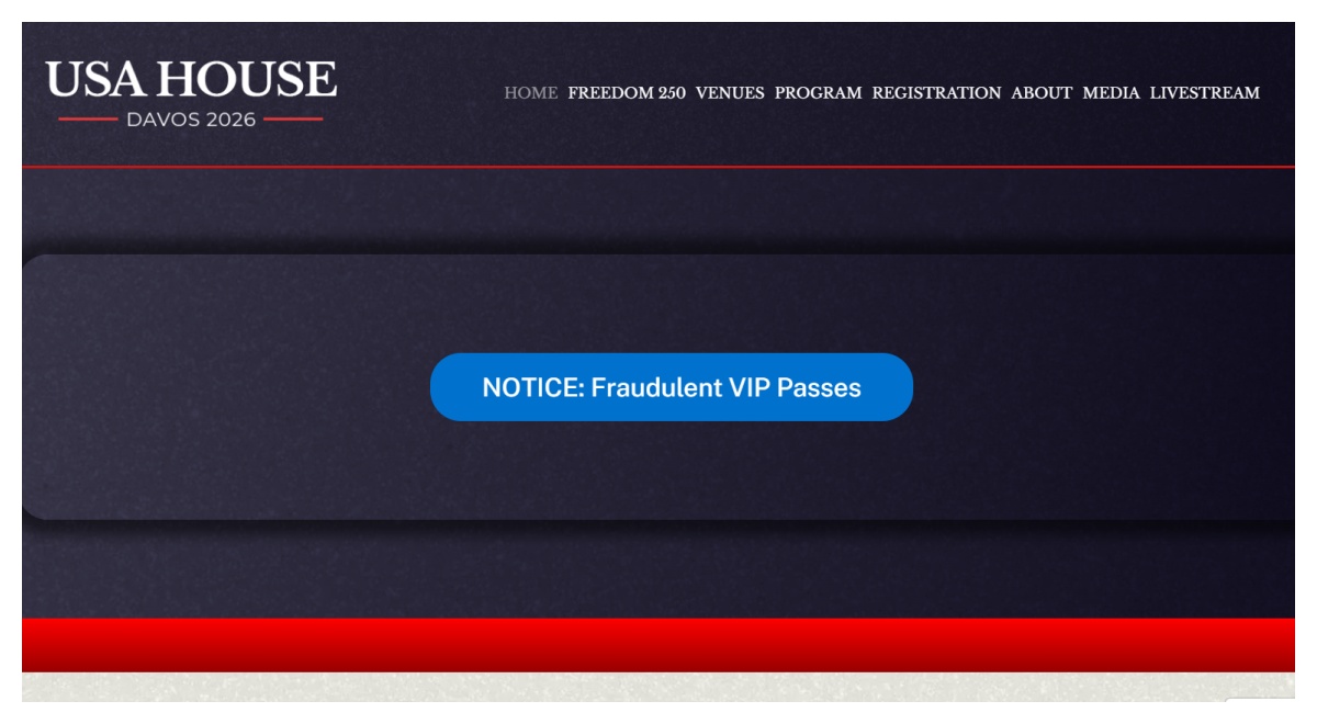 USA House,  Fraudulent tickets