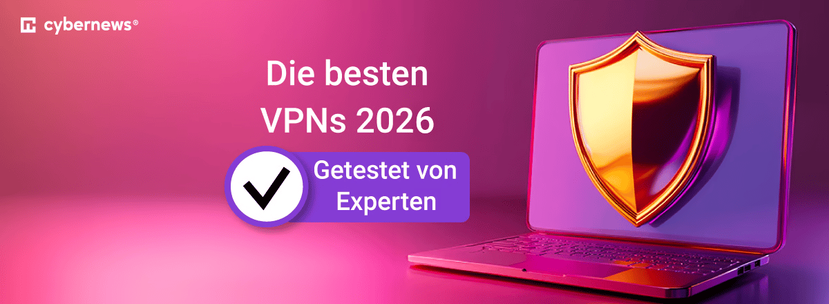 VPN Deutschland, Computer, Hintergrund pink