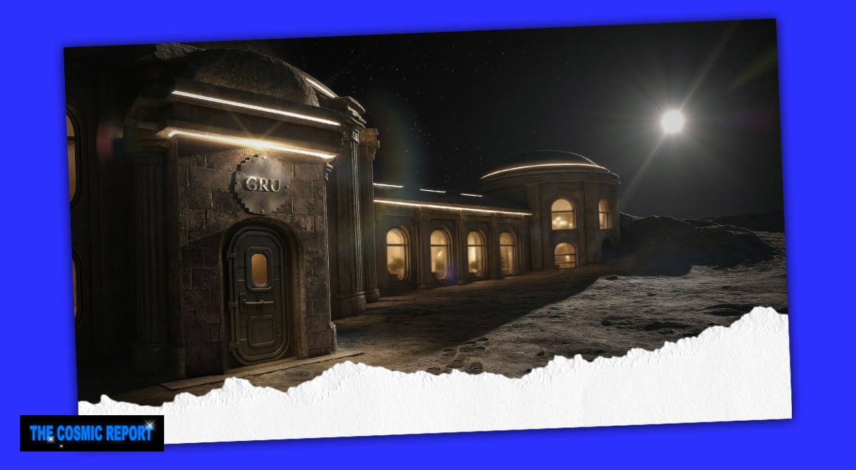 The first hotel on the moon ever.