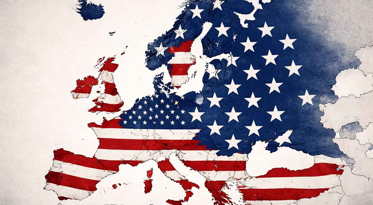 EU borders USA