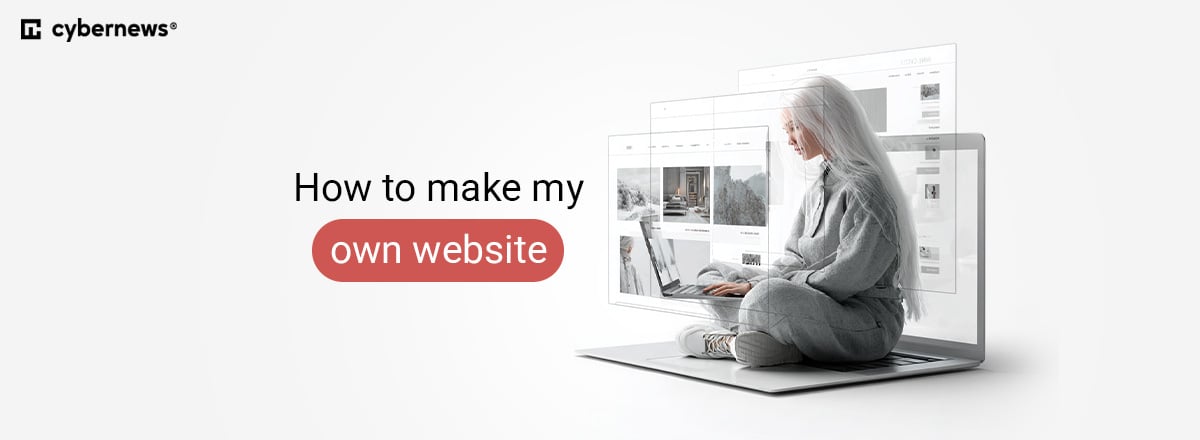 how to make my own website