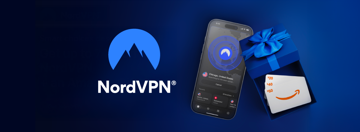 NordVPN - review - Amazon gift card deal