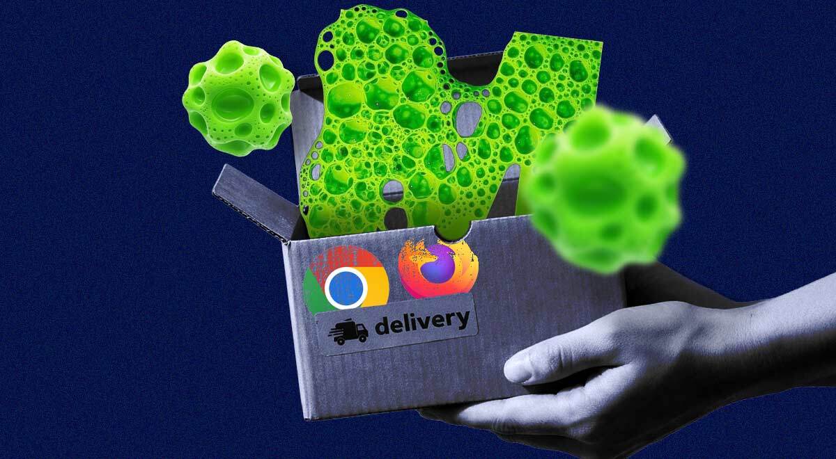 Chrome Firefox extensions deliver malware