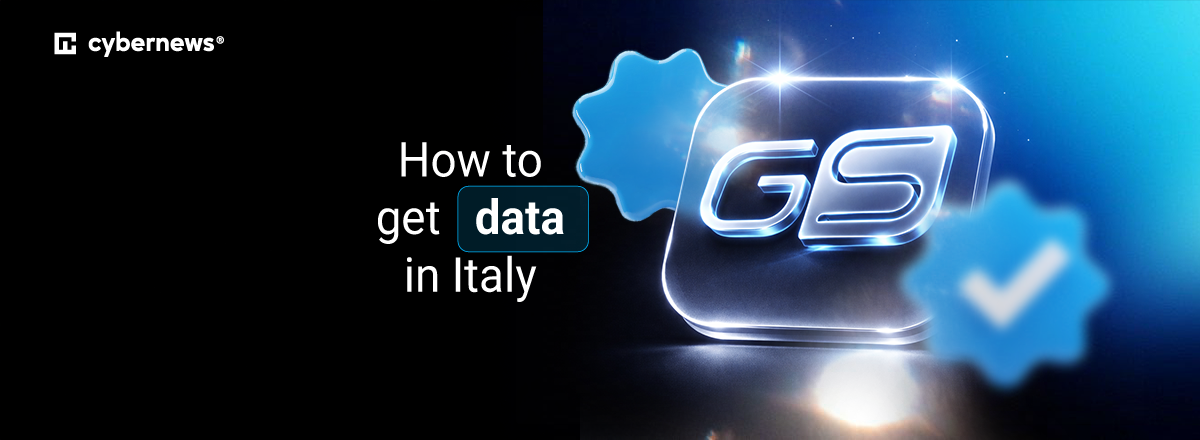 How to get data in Italy