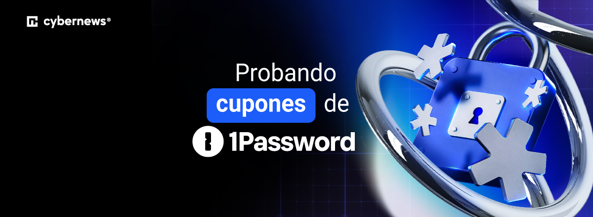 Probando cupones de 1Password