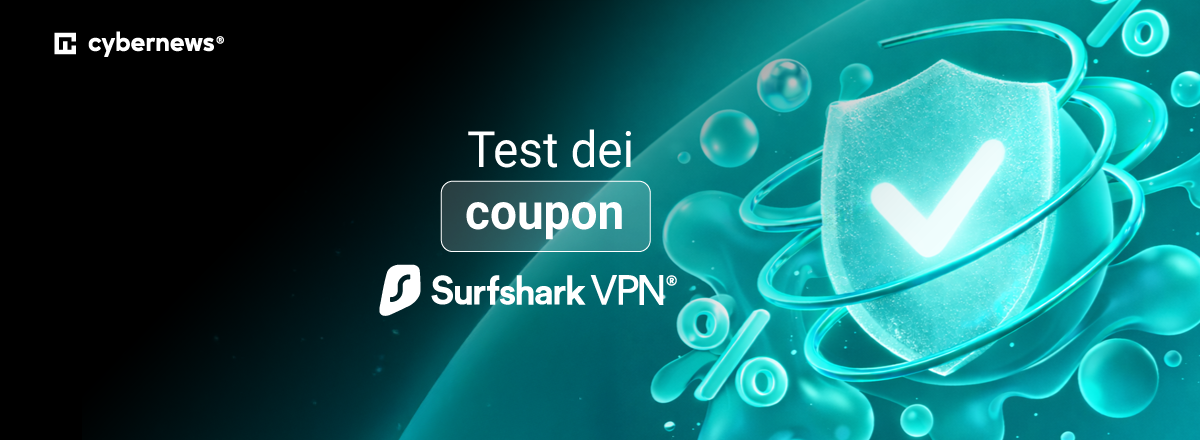 Test dei coupon Surfshark VPN