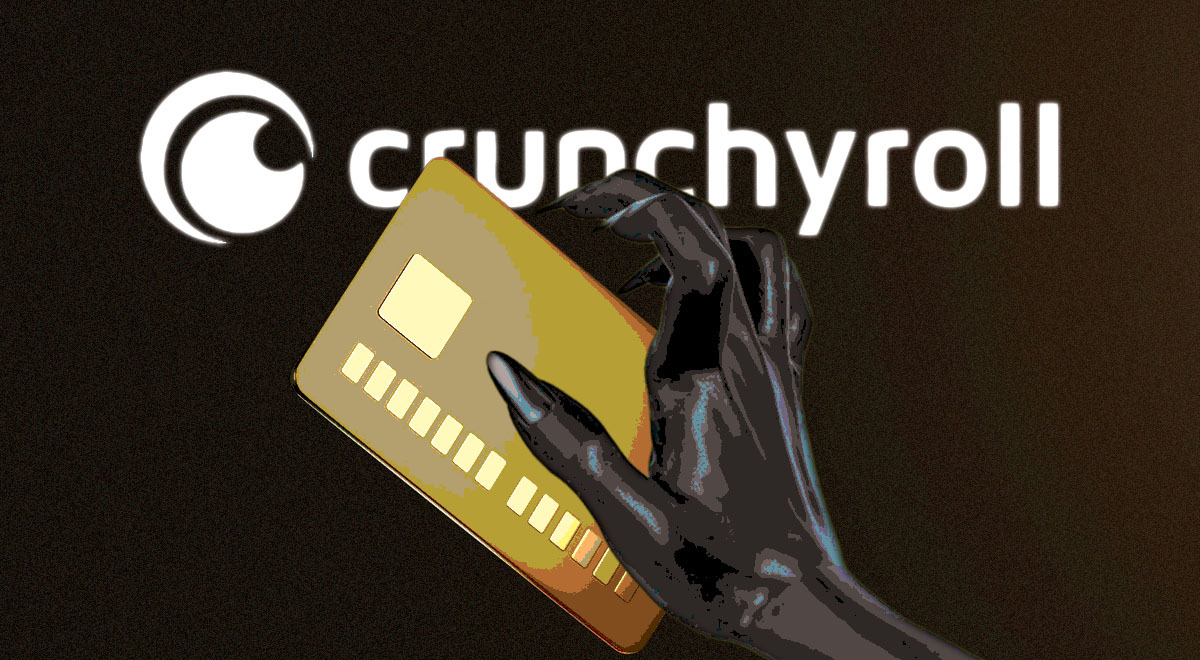 credit cards stolen from crunchyroll
