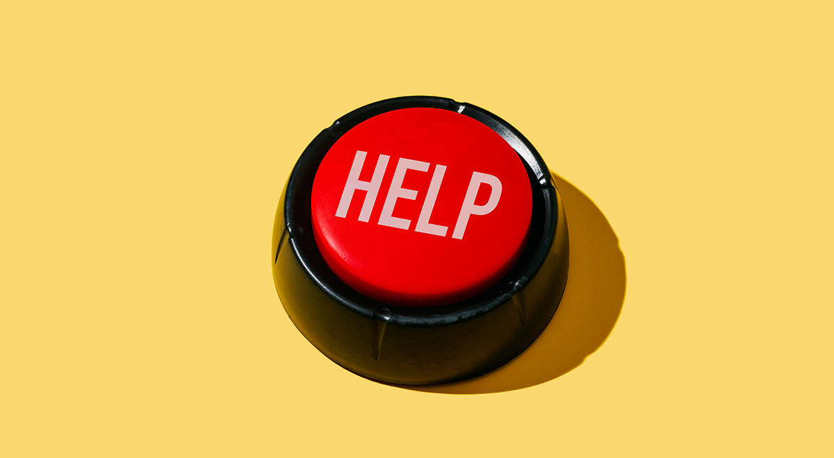 Help red button