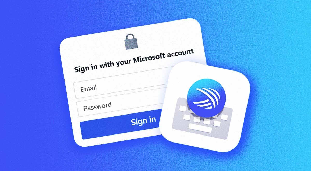 SwiftKey and Microsoft account
