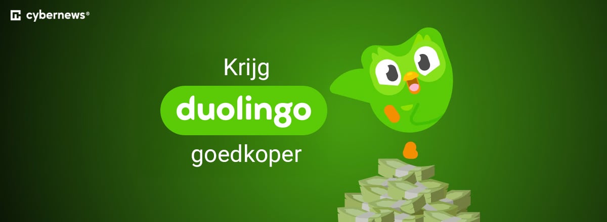 Krijg Duolingo goedkoper