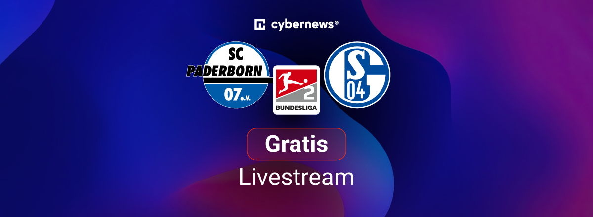 Paderborn vs. Schalke, Team Logos, Gratis-Livestream, blau